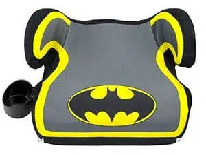 KidsEmbrace Batman Car Seat Booster Warner Bros Youth Backless Seat Yellow 4801BAT