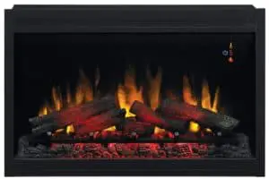 ClassicFlame 36EB110-GRT 36 Traditional Built-in Electric Fireplace Insert, 120 volt-min