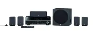 Yamaha YHT-399UBL 5.1 Channel Home Theater in a Box System-min