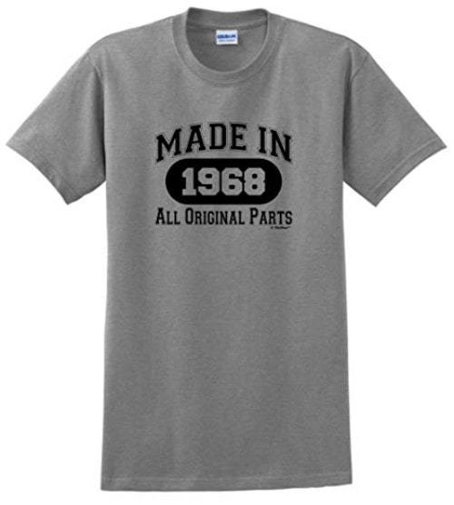 Made in 1968 All Original Parts T-Shirt